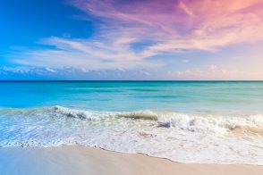 Tropical Beach Background - Gallery Corner